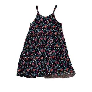 George Pink and Red Ruffled Tiered‎ Sundress